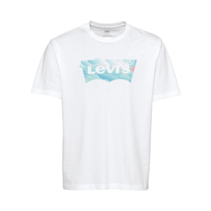 LEVI'S Tricou alb / albastru deschis / roz pal / verde pastel imagine