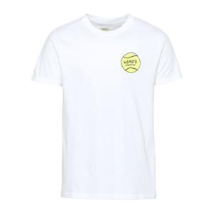 Wemoto Shirt 'ASH' alb / galben / negru imagine