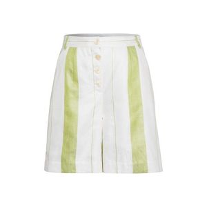 IVY & OAK Shorts alb / verde măr imagine
