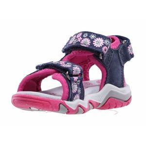 LURCHI Pantofi deschiși bleumarin / roz / alb imagine