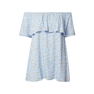 NÜMPH Bluză 'CARMEL' albastru deschis / galben miere / roz / alb imagine