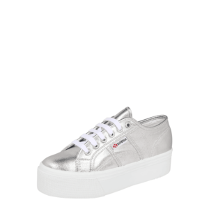 SUPERGA Sneaker low argintiu / alb imagine