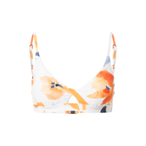 Seafolly Sutien costum de baie alb / portocaliu / albastru marin / roșu imagine
