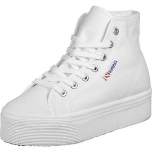 SUPERGA Sneaker înalt alb / albastru / roșu imagine