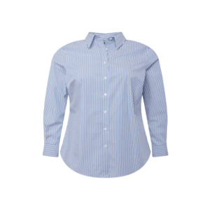 Lauren Ralph Lauren Bluză alb / albastru imagine