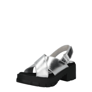 BUFFALO Sandale cu baretă 'REIKA' argintiu imagine