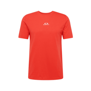 OAKLEY Tricou funcțional 'BARK' roșu orange / alb imagine