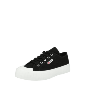 SUPERGA Sneaker low negru / alb imagine