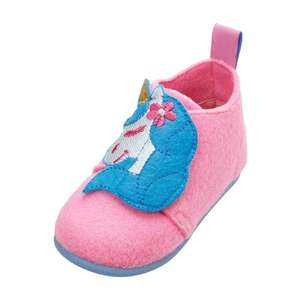 PLAYSHOES Papuci de casă 'Einhorn' roz / mai multe culori imagine