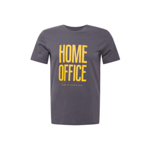 EINSTEIN & NEWTON Tricou 'Home Office' albastru porumbel / galben imagine