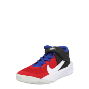 Nike Sportswear Pantofi sport 'Team Hustle' negru / roșu / albastru / alb imagine