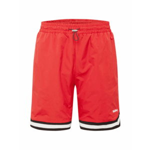 Mennace Pantaloni roșu deschis / alb / negru imagine