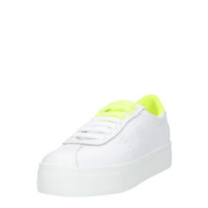 SUPERGA Sneaker low alb / galben neon imagine