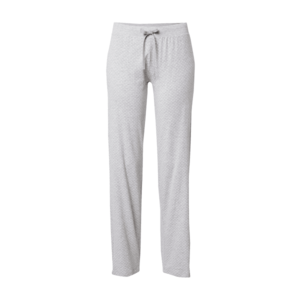 ESPRIT Pantaloni de pijama 'Jordyn' gri deschis / alb imagine