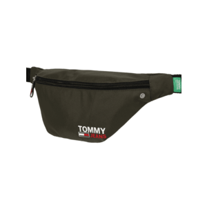 Tommy Jeans Borsetă 'Campus' oliv / alb / roșu imagine