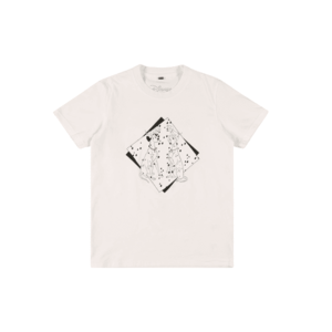 Mister Tee Shirt '101 Dalmatiner Couple' alb / negru / galben / corai imagine
