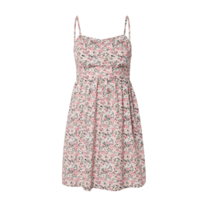 Trendyol Rochie de vară crem / roz / negru / gri deschis imagine