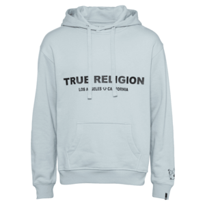 True Religion Bluză de molton negru / albastru deschis imagine
