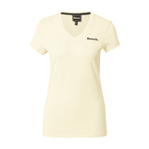 BENCH Tricou 'Rachel' galben pastel / negru imagine