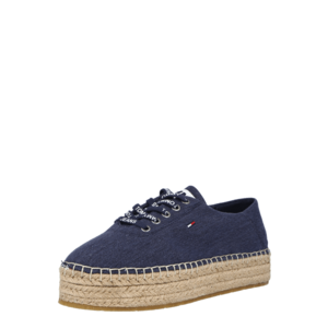 Tommy Jeans Espadrile bleumarin / roșu / alb imagine