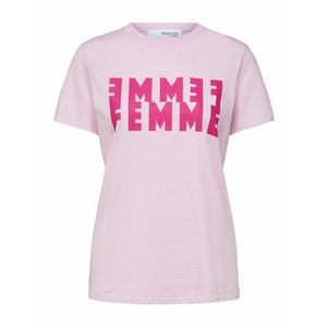 SELECTED FEMME Tricou roz / roz imagine