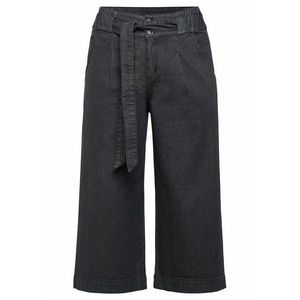 SHEEGO Pantaloni cu cute negru denim imagine