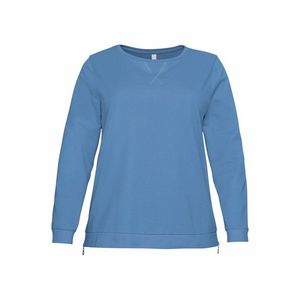 SHEEGO Bluză de molton albastru denim imagine