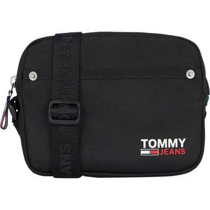 Tommy Jeans Geantă de umăr negru / alb / roșu imagine