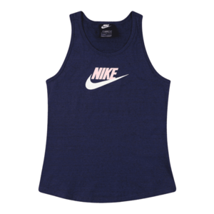 Nike Sportswear Tricou bleumarin / roz / alb imagine