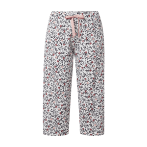 CALIDA Pantaloni de pijama 'Favourites Dreams' alb / negru / roz pudră / roșu-violet imagine