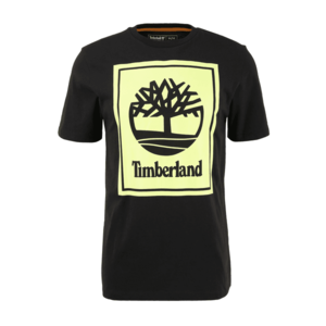 TIMBERLAND Tricou negru / galben imagine