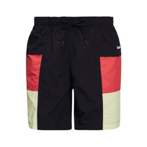 TIMBERLAND Pantaloni negru / roșu rodie / alb imagine
