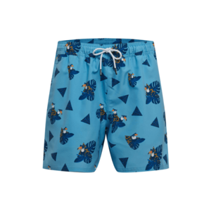 OAKLEY Pantaloni de baie 'TOUCAN TROPICS' albastru / azuriu / portocaliu imagine