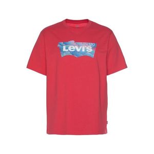 LEVI'S Tricou roșu / albastru / alb imagine