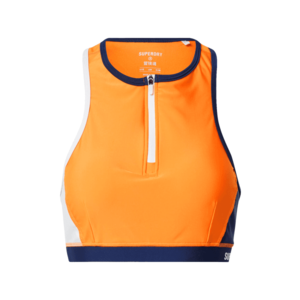 Superdry Sutien costum de baie portocaliu / alb / albastru imagine
