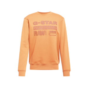 G-Star RAW Bluză de molton portocaliu mandarină / roșu pastel imagine