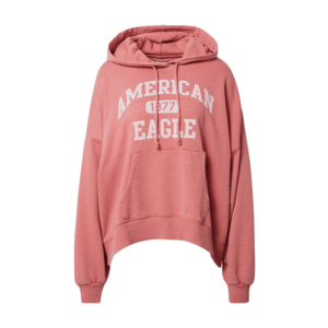 American Eagle Bluză de molton roz deschis / alb imagine