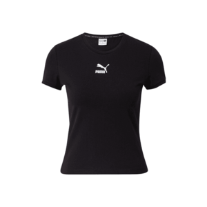 PUMA Tricou negru / alb imagine