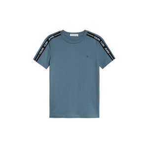Calvin Klein Jeans Tricou albastru / alb / negru imagine