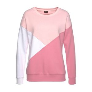BUFFALO Bluză de molton roz / alb imagine