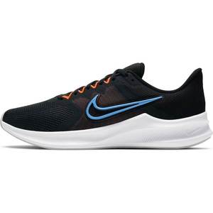 NIKE Sneaker de alergat 'Downshifter 11' negru / albastru / portocaliu imagine