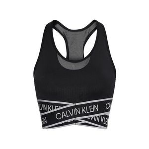 Calvin Klein Performance Sutien sport negru / alb imagine