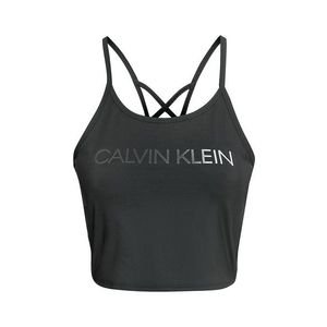 Calvin Klein Performance Sport top negru / argintiu imagine