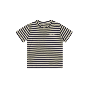 Marc O'Polo Junior T-Shirt albastru / galben muștar / gri deschis imagine