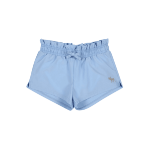 Abercrombie & Fitch Pantaloni albastru fumuriu / maro mokka imagine