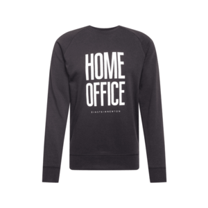 EINSTEIN & NEWTON Bluză de molton 'Home Office' negru / alb imagine