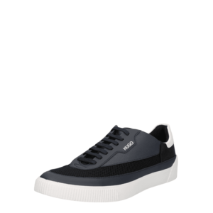 HUGO Sneaker low 'Zero' alb / negru / albastru noapte imagine