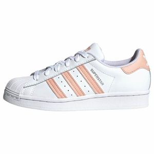 ADIDAS ORIGINALS Sneaker 'Superstar' alb / portocaliu piersică imagine