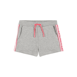 4F Pantaloni sport gri deschis / roșu imagine