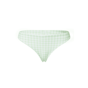 HOLLISTER Slip costum de baie verde deschis / alb imagine